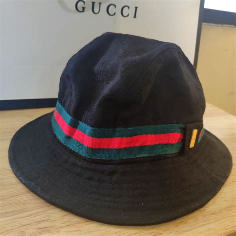 gucci lame bucket hat|authentic gucci bucket hat.